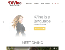 Tablet Screenshot of divinonyc.com